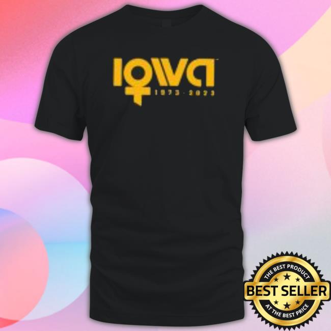 Iowa Hawkeyes Women's Athletics 50 Years shirt