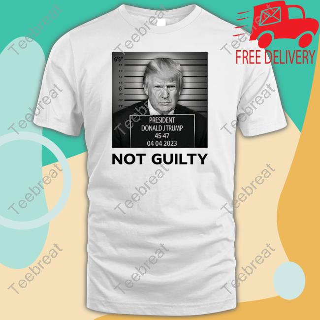 Official Trump Not Guilty T-Shirt
