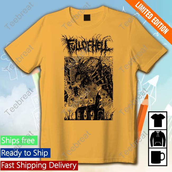 Full Of Hell Goat Church Black Shirt