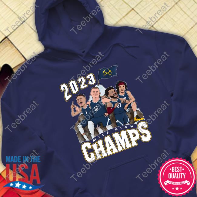 Barstool Sports Merch Mile High Champions 2023 Tee Shirt