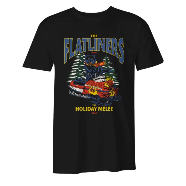 Cutloose Merch The Flatliners Holiday Melee Shirt