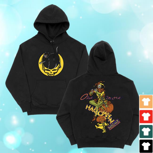 Official Grateful Dead Merch Store One More Halloween Night Crewneck GratefulDead Shop