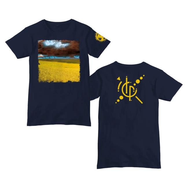 Official Psychopathic Merch Insane Clown Posse Storm Clouds (The Calm) Navy Shirt 2023 Psychopathicmerch