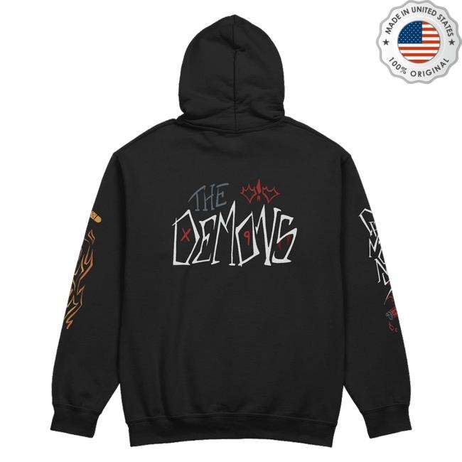Official Just Roll With It clothing Demons Pullover Sweatshirt Jrwishow