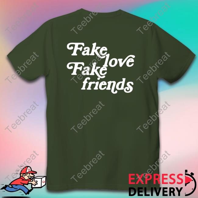 Okeeyoficial Fake Love Fake Friends Hoodie