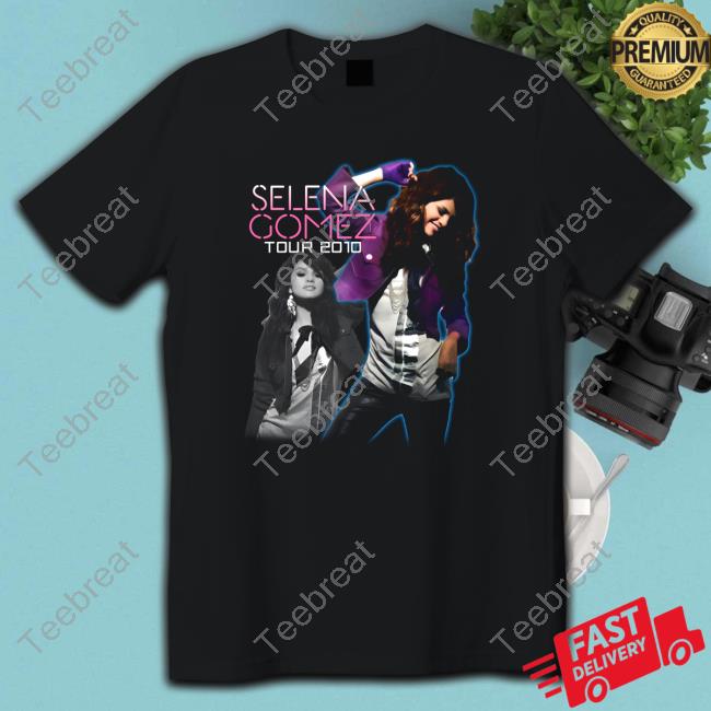 Official Selena Gomez 2010 Tour Tee Shirt
