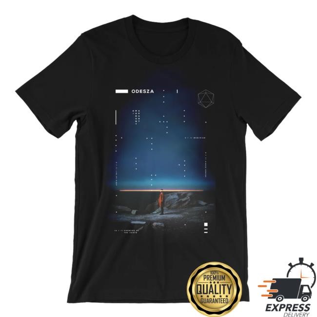 ODESZA Merch A Moment Apart Cover Art Shirt (Black) ODESZA Store