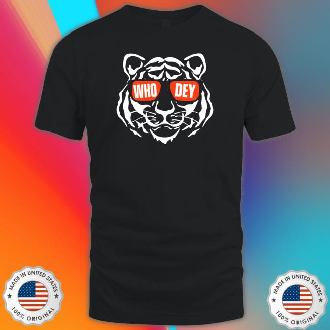 Official Who Dey Tiger Cincinnati Bengals Hoodie
