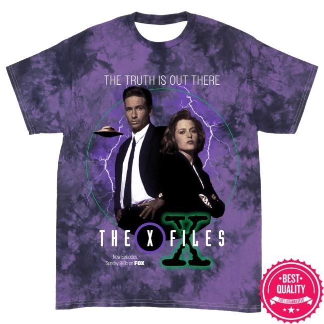 Official Studiohouse Designs Merch Store X-Files Tiedye Tee Studiohouse Designs Apparel Clothing Shop StudiohouseDesigns
