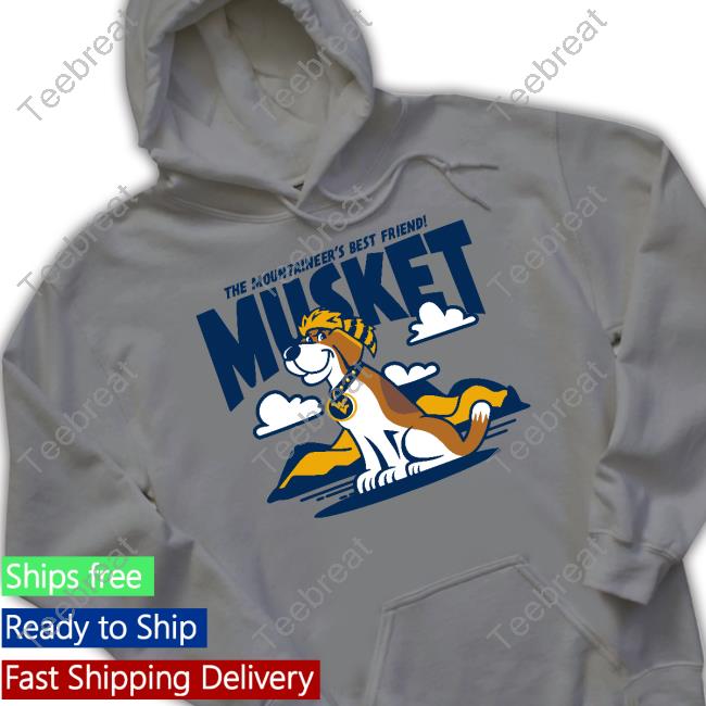 West Virginia The Mountaineer's Best Friend Musket Sweatshirt Homefield Merch