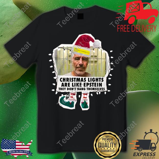 Christmas Lights Are Like Epstein They Don't Hang Themselves Hoodie Luke Rudkowski