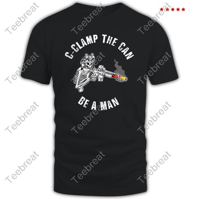 Plastik Gatz C-Clamp The Can Be A Man Hoodie