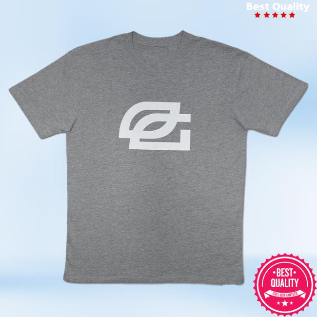 Official Optic Gaming Merch Store Optic Gaming Green Label Big Logo Popover Shirt Grey Optic Gaming Apparel Clothing Shop OpticGaming