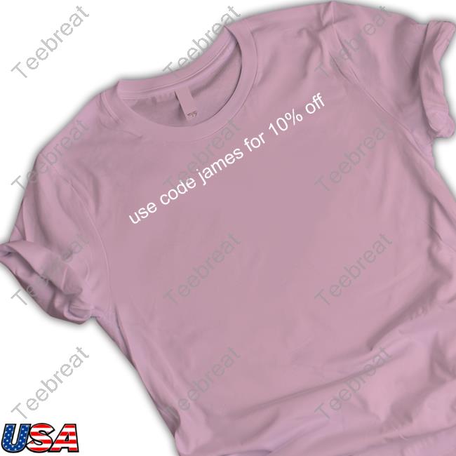James Charles Use Code James For 10% Off Hooded Sweatshirt Pop Crave James Charles Use Code James For 10% Off Shirt