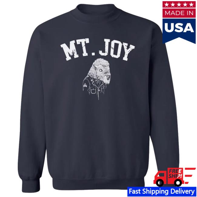 Official Mt Joy Merch Store Mt Joy Buffalo Crewneck Sweatshirt Mtjoy Apparel Clothing Shop