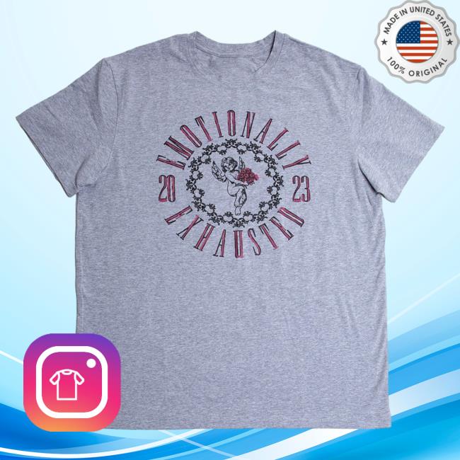 Beautiful Bastard Merch Philip Defranco Emotionally Exhausted 2023 Tee Shirt PhilipDefranco ShopBeautifulbastard