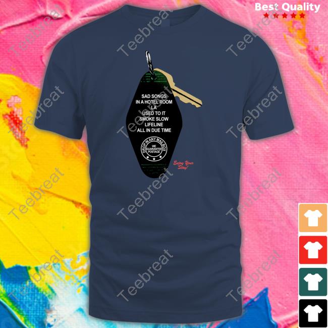Hotel Room Key Tee