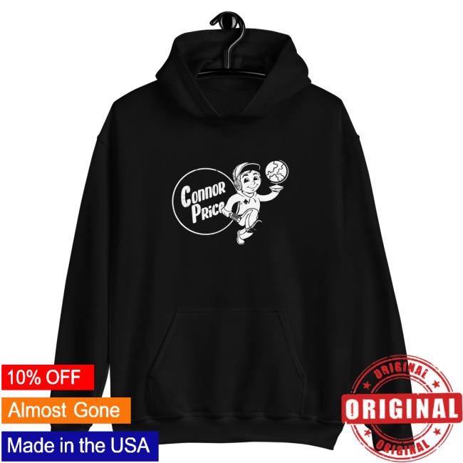 Official Connor Price Merch Spin The Globe Crew neck