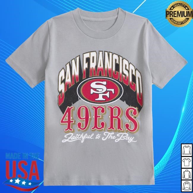 Official Abercrombie And Fitch Merch san francisco 49ers graphic T Shirt NFL by Abercrombie