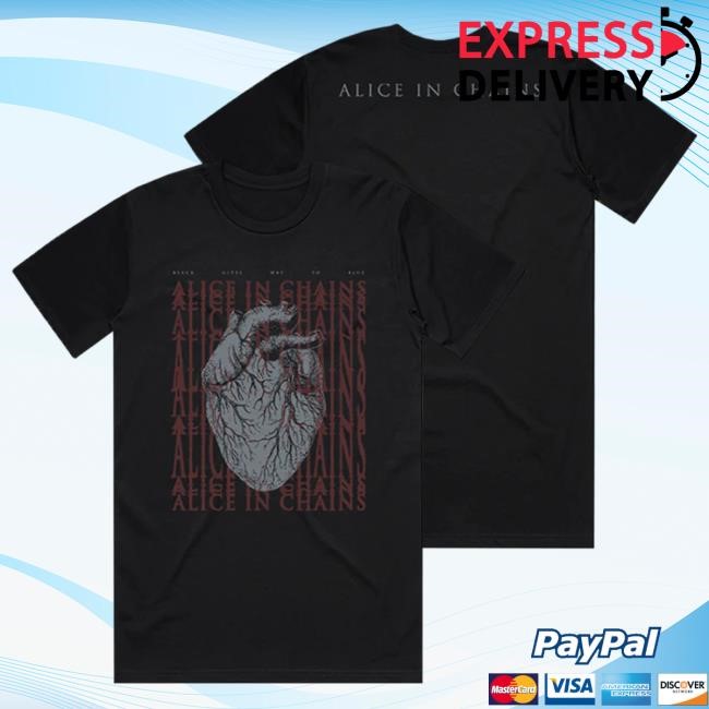 Black Gives Way to Blue New Shirt Alice In Chains