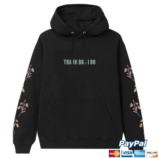 Official Lauren Daigle Store Merch Thank God I Do Black Crew Laurendaigle