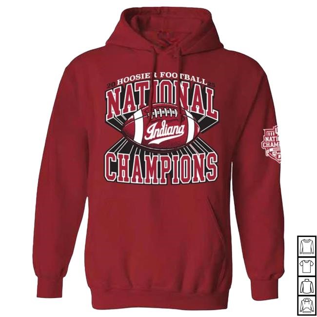 2025 National Champions Indiana Hoosiers NCAA Football Sweatshirt
