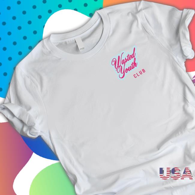 Official Fletcher wasted youth club font logo Long Sleeve Tee