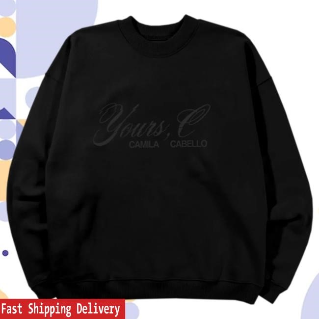 Yours, C Sweater Camila Cabello Official Merch Store