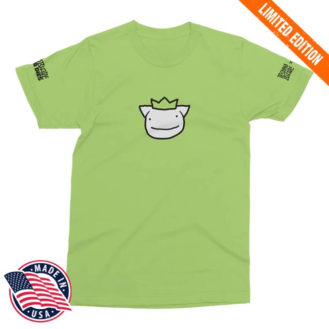 Official Technoblade Merch Store Shop Agro Dream Collaboration Shirt New Lime