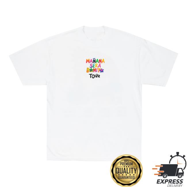 Karol G Merch Msb Tour 2023 Rainbow White Tee