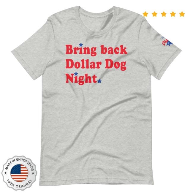 Phillygoat Bring Back Dollar Dog Night Shirt New