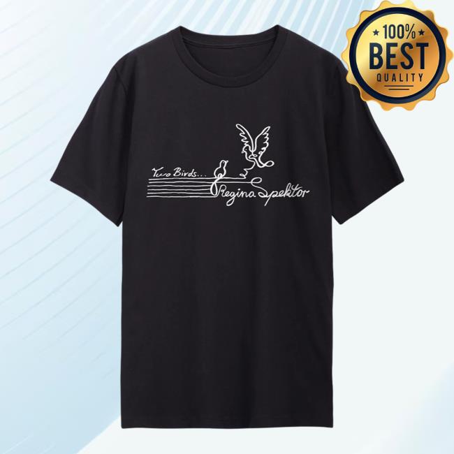 Regina Spektor Merch Two Birds Shirt