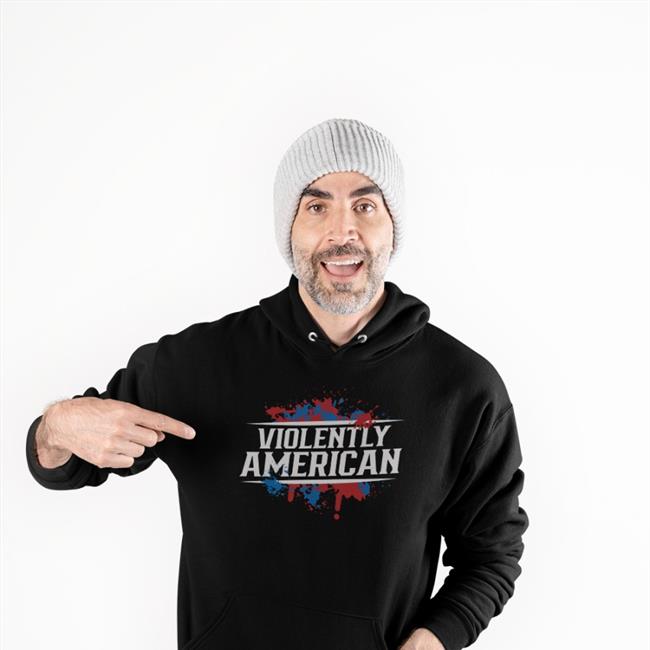 The Fat Electrician Merch Violently American Shirt