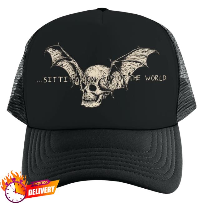 Official Avenged Sevenfold Merch Store Shop A7x World Sitting On Top Of The World - Snapback Trucker Cap Avengedsevenfold