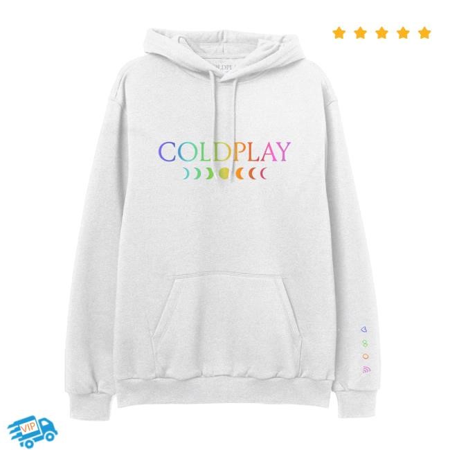 Coldplay Logo Long Sleeve Hoodie - Coldplay