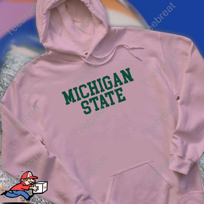 Michigan State Hooded Sweatshirt Official Michigan State Shirt