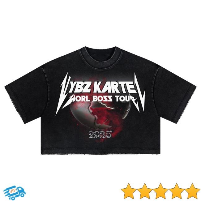 Official Vybz Kartel Merch Store Vybz Kartel Crop Top T Shirt