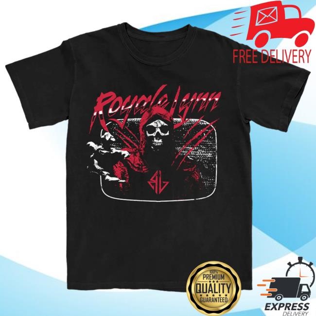 Royale Lynn Horror Tee (Black) Royale Lynn Official Merch