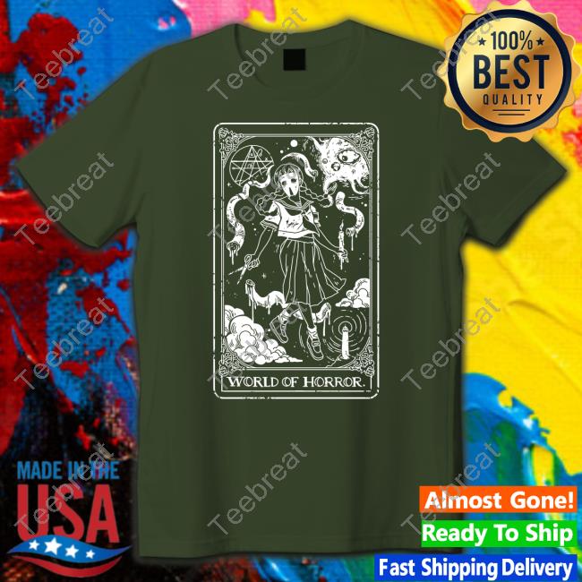 World Of Horror Ominous Tarot Limited Edition Tee Shirt