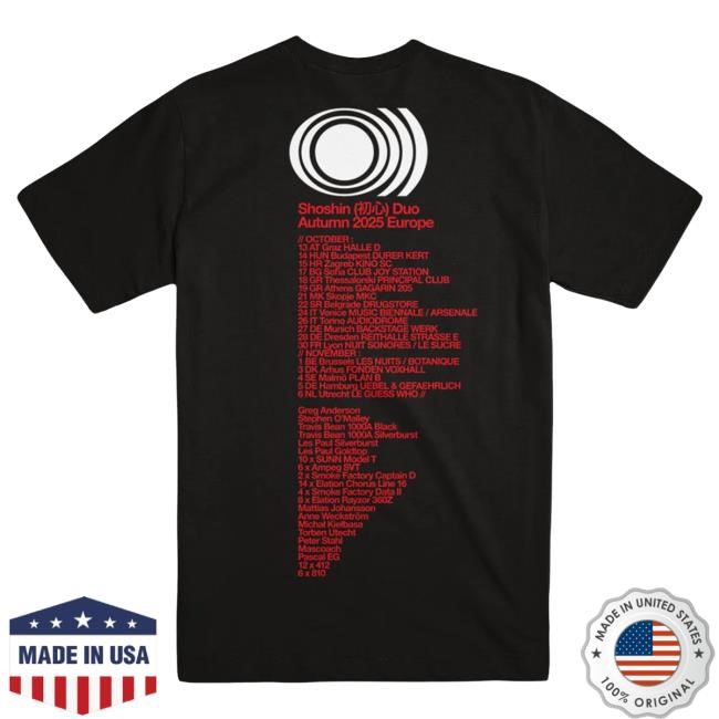 Venue Culture SUNN O))) Autumn 2025 Black Tour Tee US via evilgreed