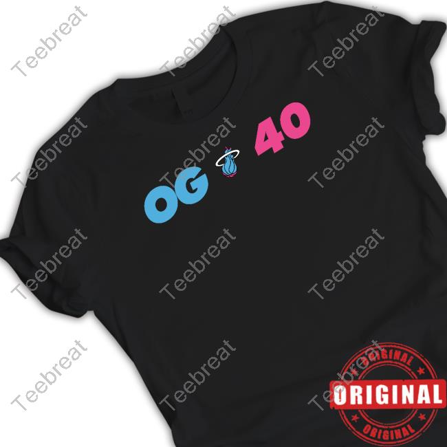 Miami Heat Og 40 T-Shirt