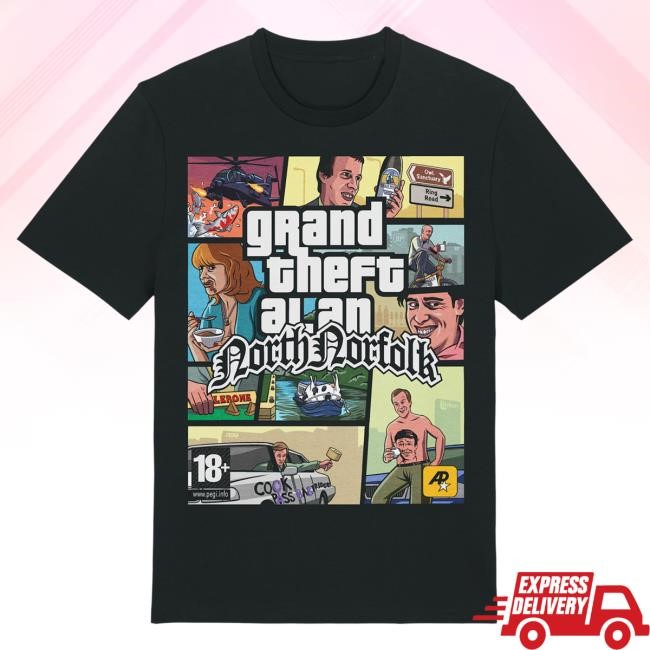 Grand Theft Alan: North Norfolk Shirt Jim'll Paint It