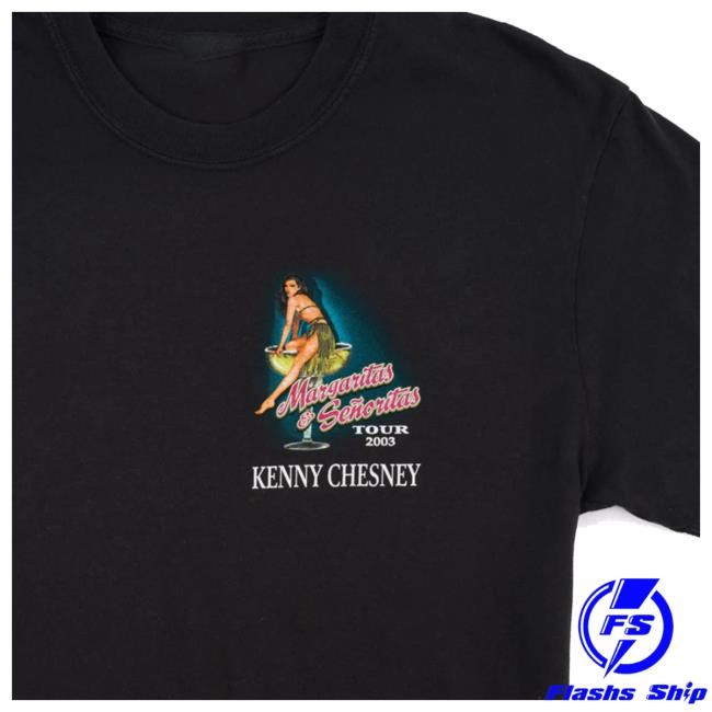 Kenny Chesney Margaritas & Senioritas Tour Hot Shirt