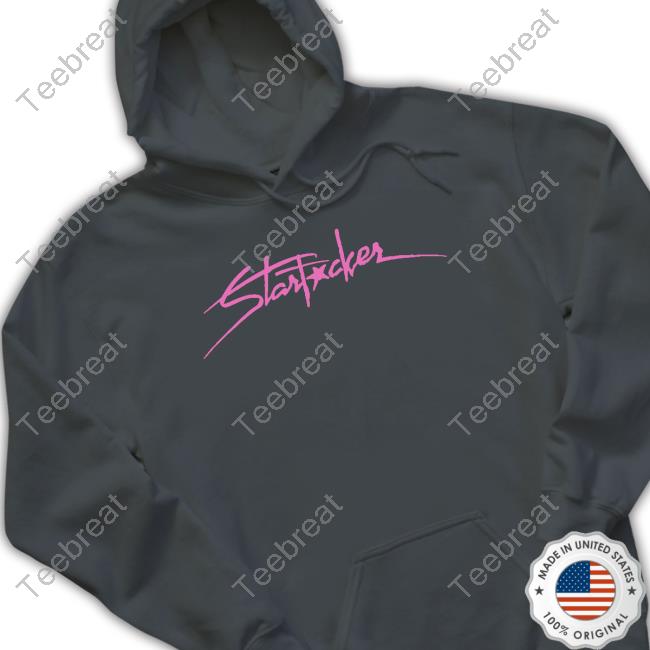 Slayyyter Store Starfucker Embroidered Crewneck Sweatshirt Slayyyter Starfucker Shirt