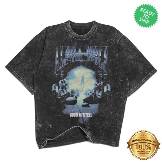 Bare Your Teeth - S/S Tee (Acid Wash) — Alpha Wolf