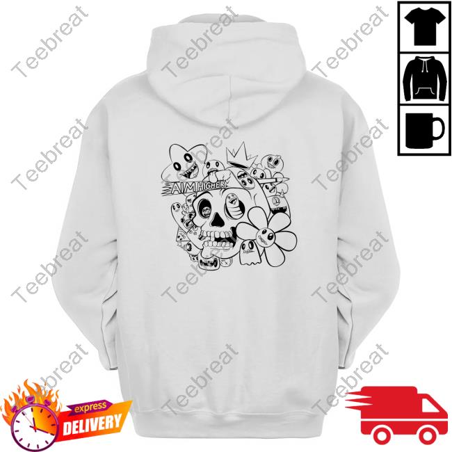 Fkn Prfct Friends N Monsters - White Tee Shirt Friends N Monsters - White Crewneck Sweatshirt