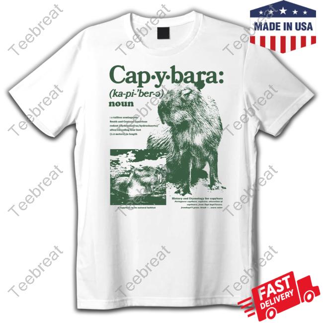 Capybara Defined Shirt