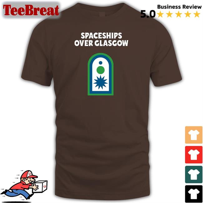 Stuart Braithwaite Spaceships Over Glasgow Tee Shirt Weare1of100