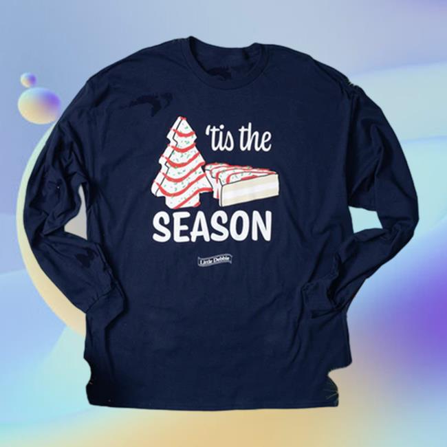 Official Little Debbie Merch Tis The Season Long Sleeve