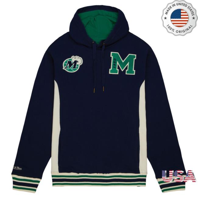 Official Fleece Team Legacy French Terry Hoodies Dallas Mavericks